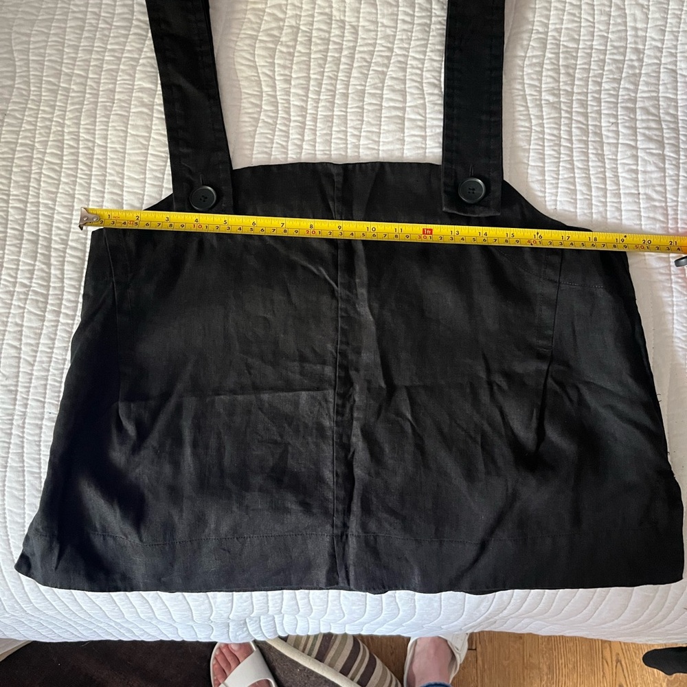 Everlane Black Linen Tank Top - Picture 2 of 3